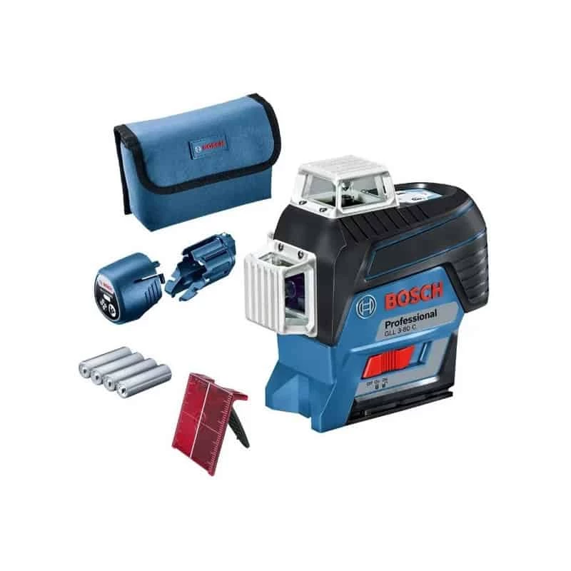 Laser Multipoints, Croix Et Plan BOSCH Laser Lignes Auto 3 Plans 30m GLL3-80C - 0601063R00 8 Laser Multipoints, Croix Et Plan BOSCH Laser Lignes Auto 3 Plans 30m GLL3-80C - 0601063R00 – Image 6