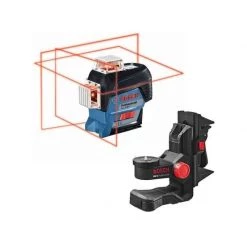 Laser Multipoints, Croix Et Plan BOSCH Laser Lignes Auto 3 Plans 30m GLL3-80C + BM1plus L-boxx - 0601063R03 (solo)