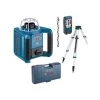 Laser Rotatif De Chantier BOSCH Laser Rotatif Auto H 400m GRL400H + Trépied + Mire - 06159940JY