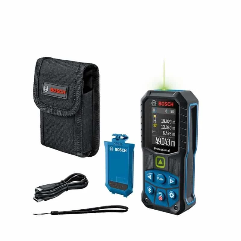 BOSCH Télémètre Laser Vert 3,7V 50 M GLM50-27CG - 0601072U01 3 BOSCH Télémètre Laser Vert 3,7V 50 M GLM50-27CG - 0601072U01