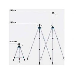 Trépied Et Cellule BOSCH Trépied 1/4" 97.5 à 250 Cm - BT250 - 0601096A00 11 Trépied Et Cellule BOSCH Trépied 1/4" 97.5 à 250 Cm - BT250 - 0601096A00 -Mesure Contrôle Soldes Magasin bosch trepied 1 4 975 a 250 cm bt250 0601096a00 3