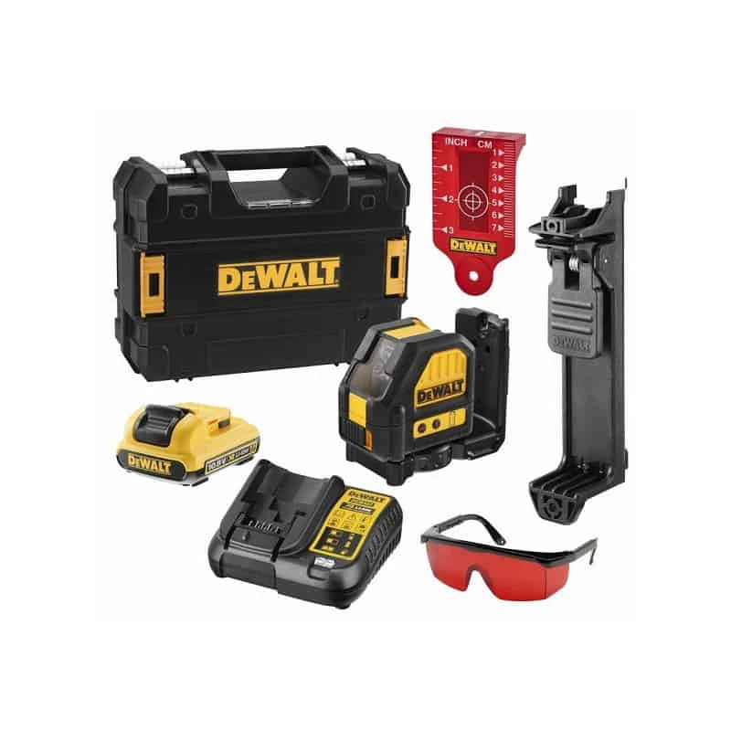 Laser Multipoints, Croix Et Plan DEWALT Laser Croix Auto 2 Lignes Rouge 12V 2Ah - DCE088D1R 4 Laser Multipoints, Croix Et Plan DEWALT Laser Croix Auto 2 Lignes Rouge 12V 2Ah - DCE088D1R – Image 2