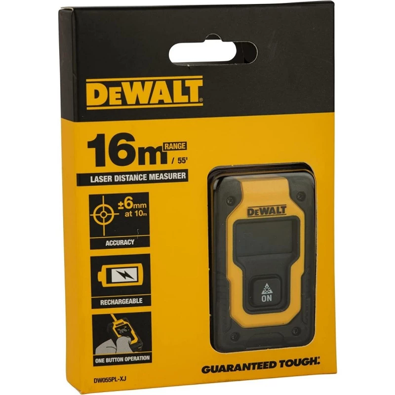 Télémètre Laser DEWALT Télémètre De Poche 16 M - DW055PL-XJ 6 Télémètre Laser DEWALT Télémètre De Poche 16 M - DW055PL-XJ – Image 4
