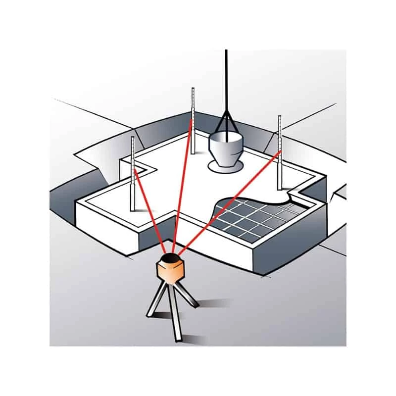 Laser Rotatif De Chantier GEO Fennel - Laser Rotatif Auto. H. + FR45 600 M - FL105H - 212001 6 Laser Rotatif De Chantier GEO Fennel - Laser Rotatif Auto. H. + FR45 600 M - FL105H - 212001 – Image 4