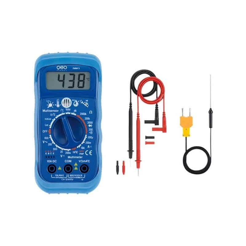 Mètres à Ruban Et Accessoires De Mesure GEO Fennel Multimètre Multicapteur 5 En 1- FMM 5 - 800600 4 Mètres à Ruban Et Accessoires De Mesure GEO Fennel Multimètre Multicapteur 5 En 1- FMM 5 - 800600 – Image 2