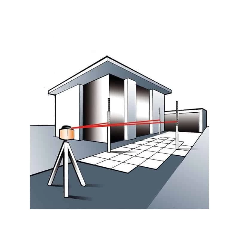 Laser Rotatif De Chantier GEO Fennel Pack Laser Rotatif Auto H Ø900m FL115H, Cellule De Réception, Trépied, Mire - 211001-S01 7 Laser Rotatif De Chantier GEO Fennel Pack Laser Rotatif Auto H Ø900m FL115H, Cellule De Réception, Trépied, Mire - 211001-S01 – Image 5