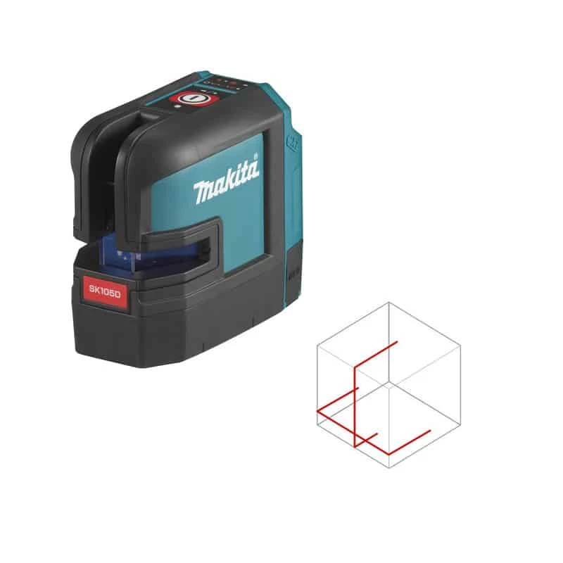 Laser Multipoints, Croix Et Plan MAKITA Laser Croix Rouge 25m 12V Solo - SK105DZ 3 Laser Multipoints, Croix Et Plan MAKITA Laser Croix Rouge 25m 12V Solo - SK105DZ
