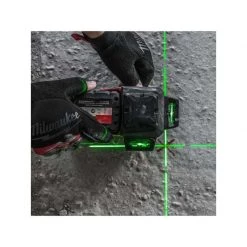 Laser Multipoints, Croix Et Plan MILWAUKEE Laser 3 Lignes Vert 12V 4Ah - M12 3PL-401C - 4933478102 -Mesure Contrôle Soldes Magasin milwaukee laser 3 lignes vert 12v 4ah m12 3pl 401c 4933478102 5