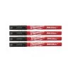 Traçage Et Marquage MILWAUKEE Pack De 4 Marqueurs Inkzall Noir Pointe Fine - 48223164 1 Traçage Et Marquage MILWAUKEE Pack De 4 Marqueurs Inkzall Noir Pointe Fine - 48223164 -Mesure Contrôle Soldes Magasin milwaukee pack de 4 marqueurs inkzall noir pointe fine 48223164