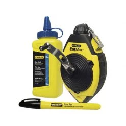 Traçage Et Marquage STANLEY Kit Cordeau Traceur 30m FatMax - 0-47-681
