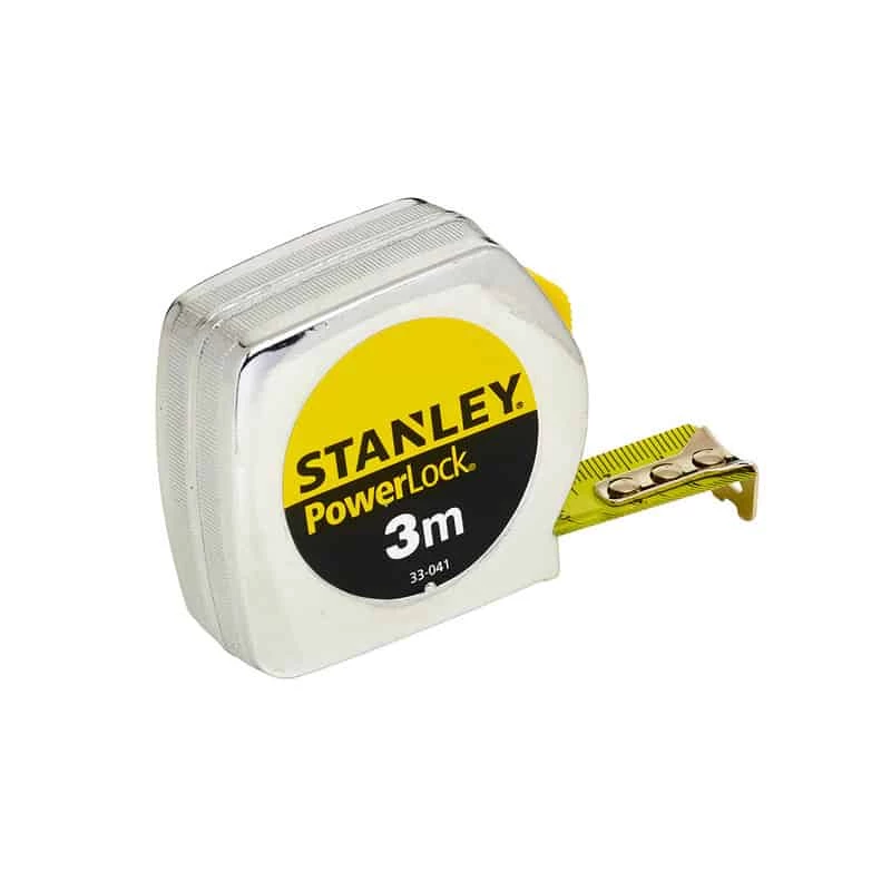 Mètres à Ruban Et Accessoires De Mesure STANLEY Mesure 3m X 12,7mm Powerlock Classic Metal - 0-33-218 3 Mètres à Ruban Et Accessoires De Mesure STANLEY Mesure 3m X 12,7mm Powerlock Classic Metal - 0-33-218