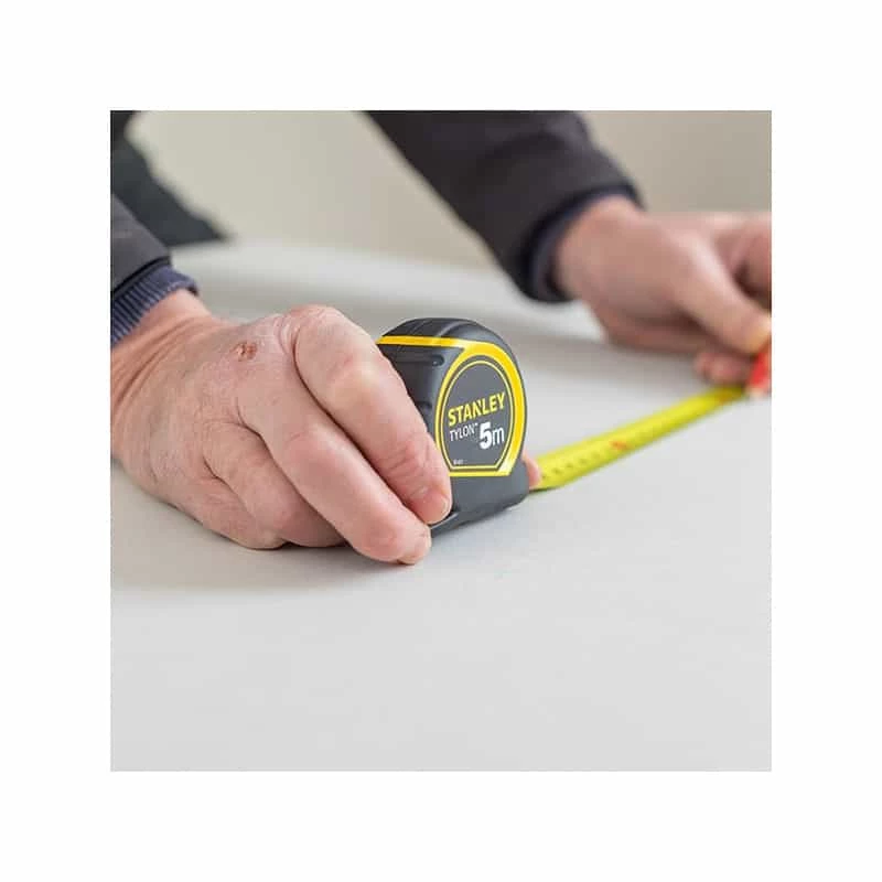 Mètres à Ruban Et Accessoires De Mesure STANLEY Mètre Ruban Bimatière Tylon 5m - 1-30-697 4 Mètres à Ruban Et Accessoires De Mesure STANLEY Mètre Ruban Bimatière Tylon 5m - 1-30-697 – Image 2