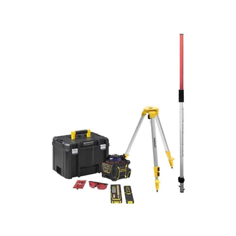 Laser Rotatif De Chantier STANLEY Pack Investissement Laser Rotatif Rouge Batterie RL600L - FMHT77224-1 3 Laser Rotatif De Chantier STANLEY Pack Investissement Laser Rotatif Rouge Batterie RL600L - FMHT77224-1