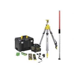 Laser Rotatif De Chantier STANLEY Pack Investissement Laser Rotatif Vert Batterie RL750L-G - FMHT77223-1