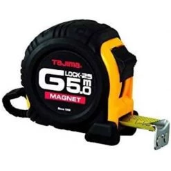 Mètres à Ruban Et Accessoires De Mesure TAJIMA Mètre Ruban 5m/25mm G-Magnet - GM550MY