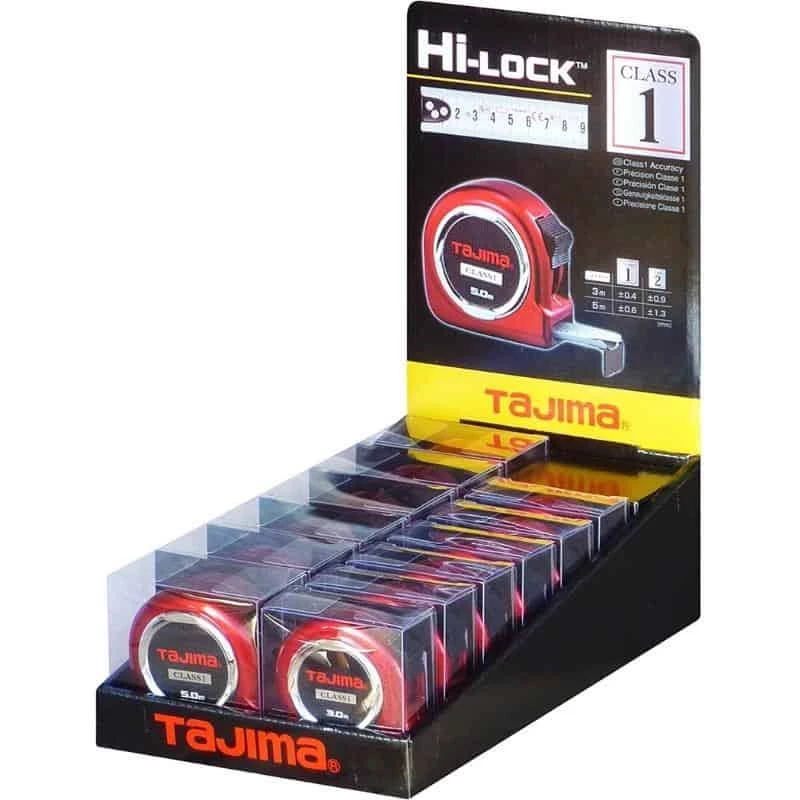 Mètres à Ruban Et Accessoires De Mesure TAJIMA Mètre Ruban Hi-Lock Class 1 - 3 Ou 5 Mètres 4 Mètres à Ruban Et Accessoires De Mesure TAJIMA Mètre Ruban Hi-Lock Class 1 - 3 Ou 5 Mètres – Image 2