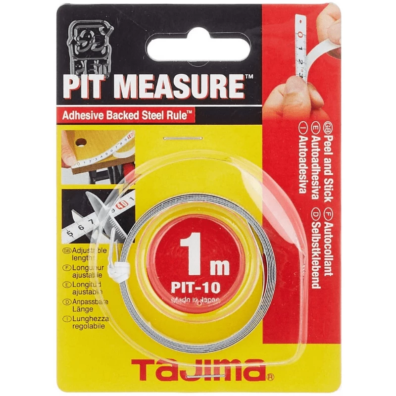 Mètres à Ruban Et Accessoires De Mesure TAJIMA Ruban Adhésif 13mm Pit Mesure 4 Mètres à Ruban Et Accessoires De Mesure TAJIMA Ruban Adhésif 13mm Pit Mesure – Image 2
